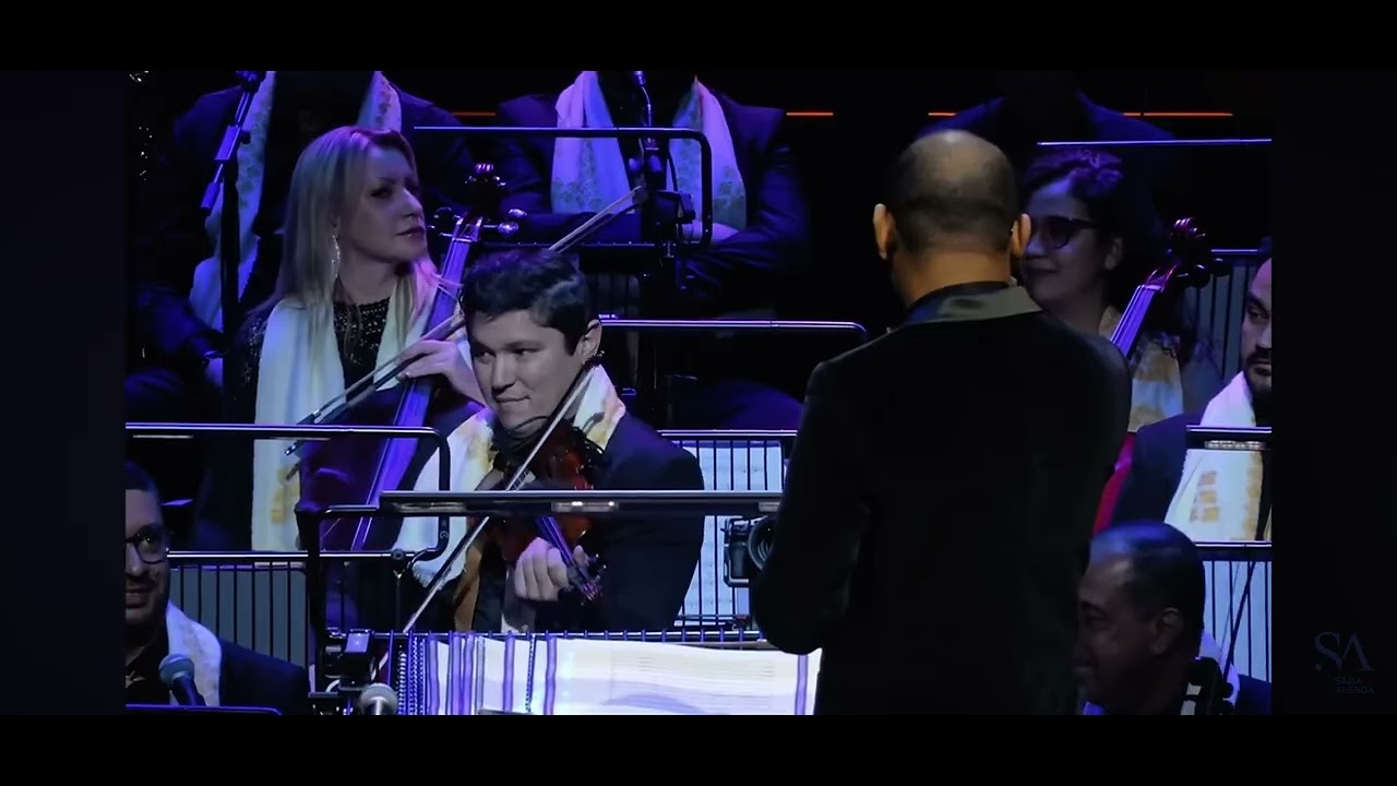 حوار بين الكمنجة والعود (محمد الغربي وهيثم الحضرمي) بأوبرا دبي، قيادة المايسترو محمد القحوم 🎻❤️