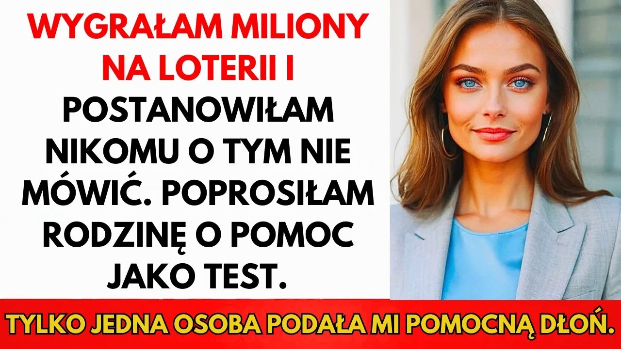 Wygrałam Miliony Na Loterii I Nikomu Nie Powiedziałam — Poprosiłam Rodzinę O Pomoc Jako Test