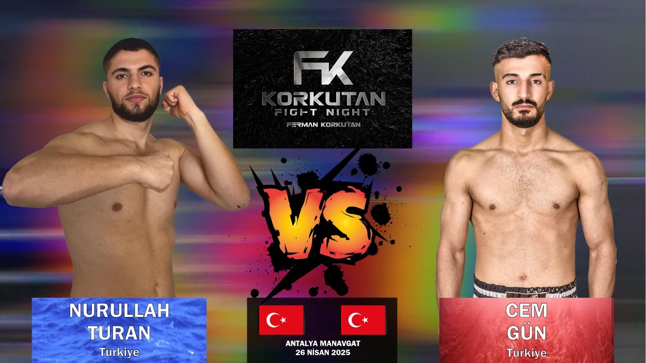 NURULLAH TURAN vs CEM GÜN | 26-04-2025 ANTALYA MANAVGAT