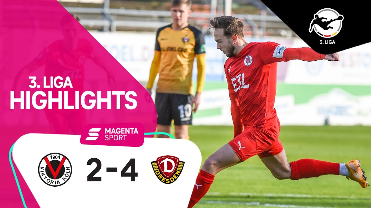 FC Viktoria Köln - SG Dynamo Dresden | 17. Spieltag, 2020/2021 | MAGENTA SPORT