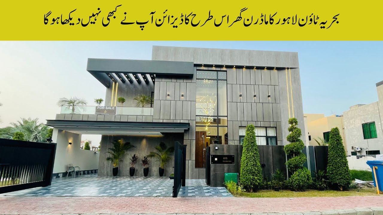 13 Marla Corner luxury House for sale in bahria town lahore| House for sale in bahria town lahore