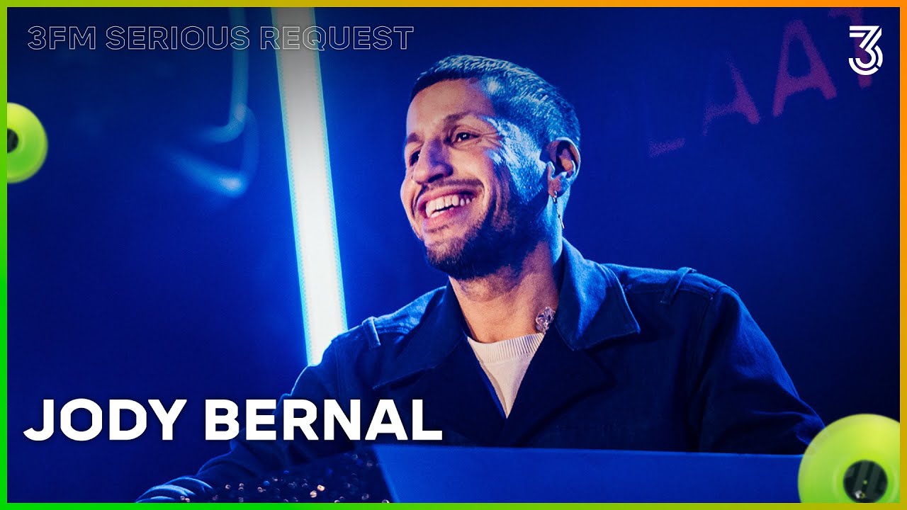 Jody Bernal live met een DJ-set | 3FM Serious Request 2023 | NPO 3FM