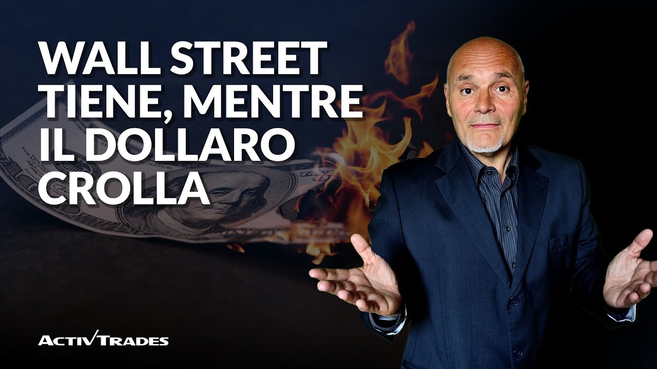 Wall Street tiene, mentre il dollaro crolla