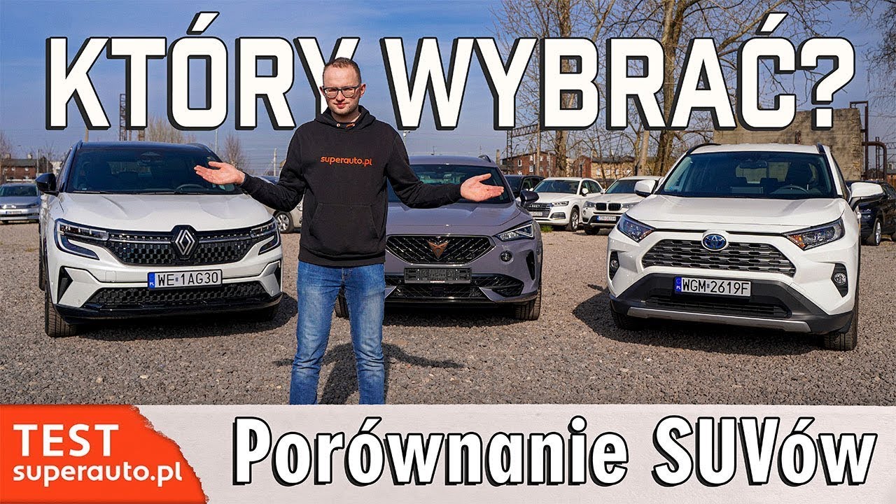 Por&oacute;wnanie: Renault Austral vs Cupra Formentor vs Toyota RAV4 | Superauto.pl