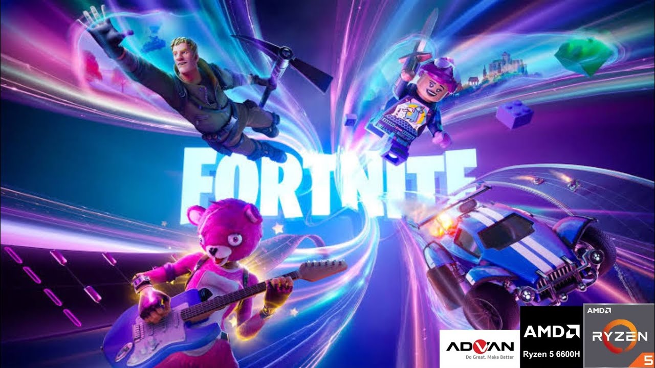 ADVAN WORKPLUS RYZEN 5 6600H | FORTNITE