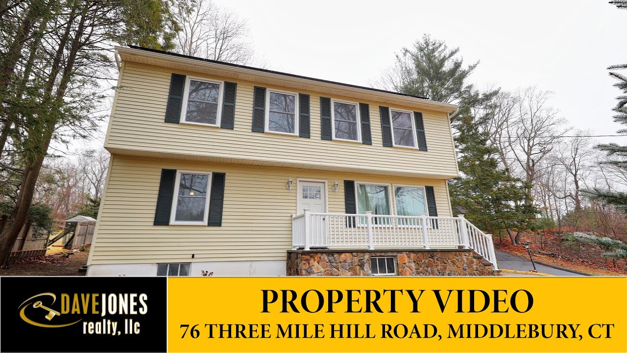 76 Three Mile Hill Rd, Middlebury CT | Stunning 4-Bed, 3-Bath Turnkey Home Tour | Dave Jones Realty