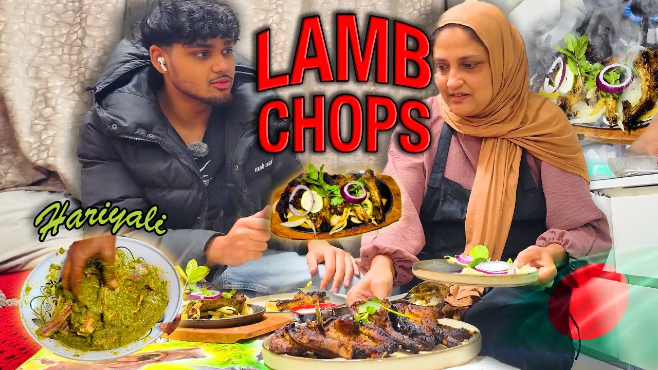 Sizzling Hariyali Lamb Chops Desi Style | Sammy's Special Request