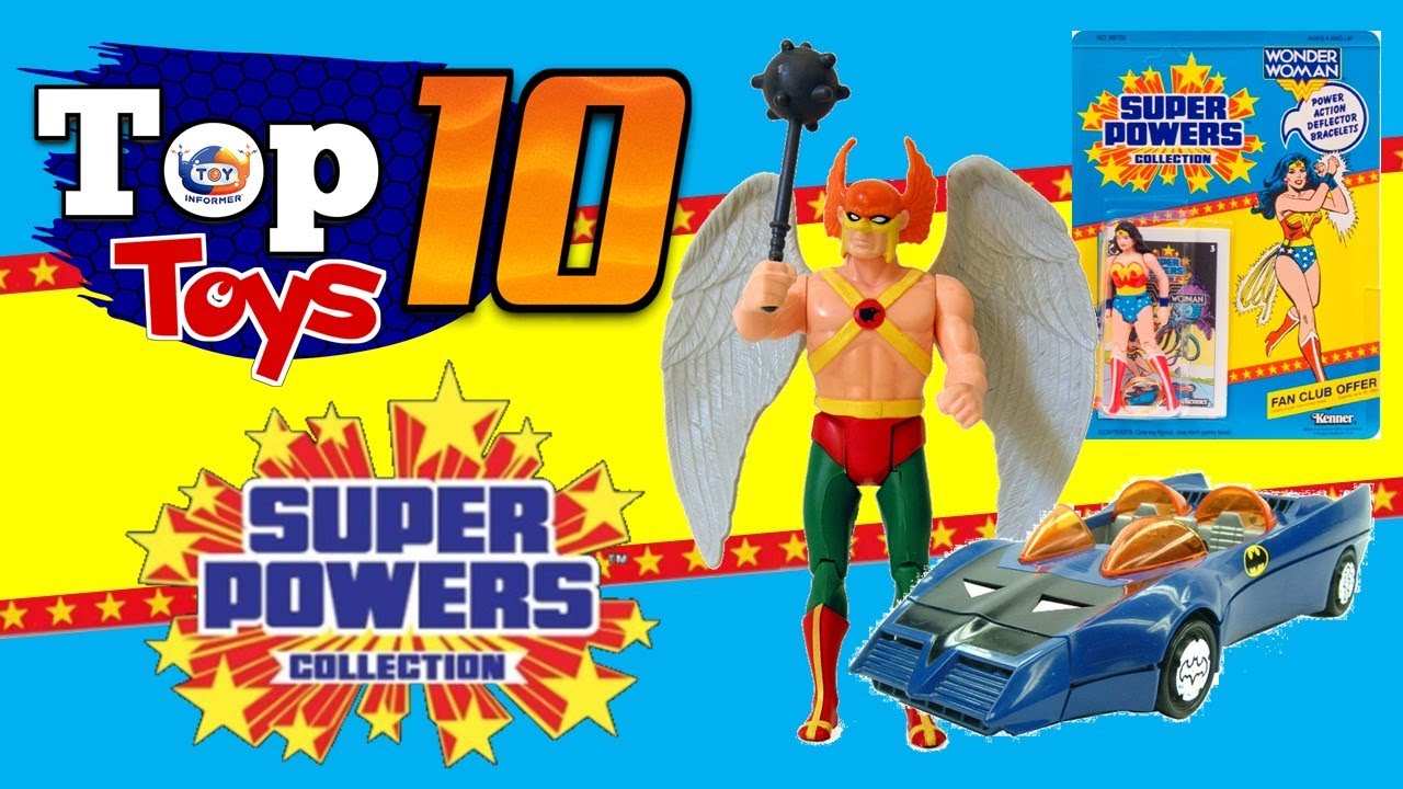 10 лучших игрушек Kenner Super Powers — Эпизод 5 — самые продаваемые фигурки DC