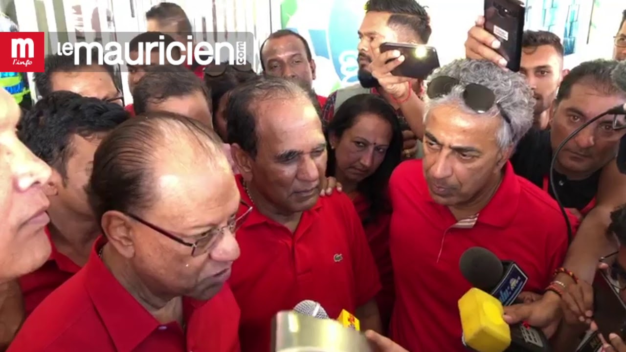 Nomination Day : Déclaration de Navin Ramgoolam et Anil Baichoo