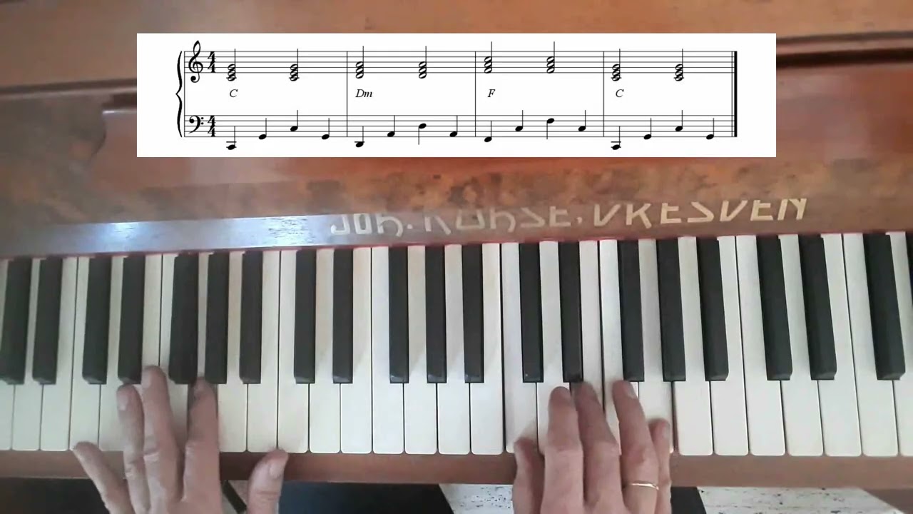 Meine vierte Klavierstunde (Teil 2)