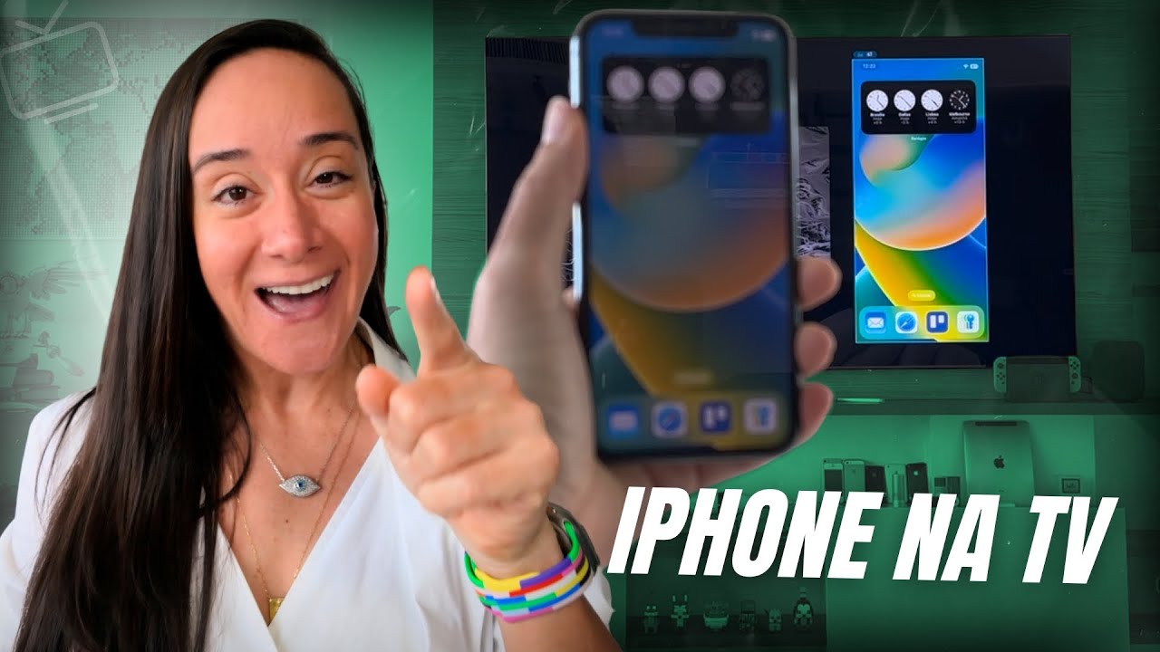 Como Espelhar a TELA do iPhone na TV (2025)