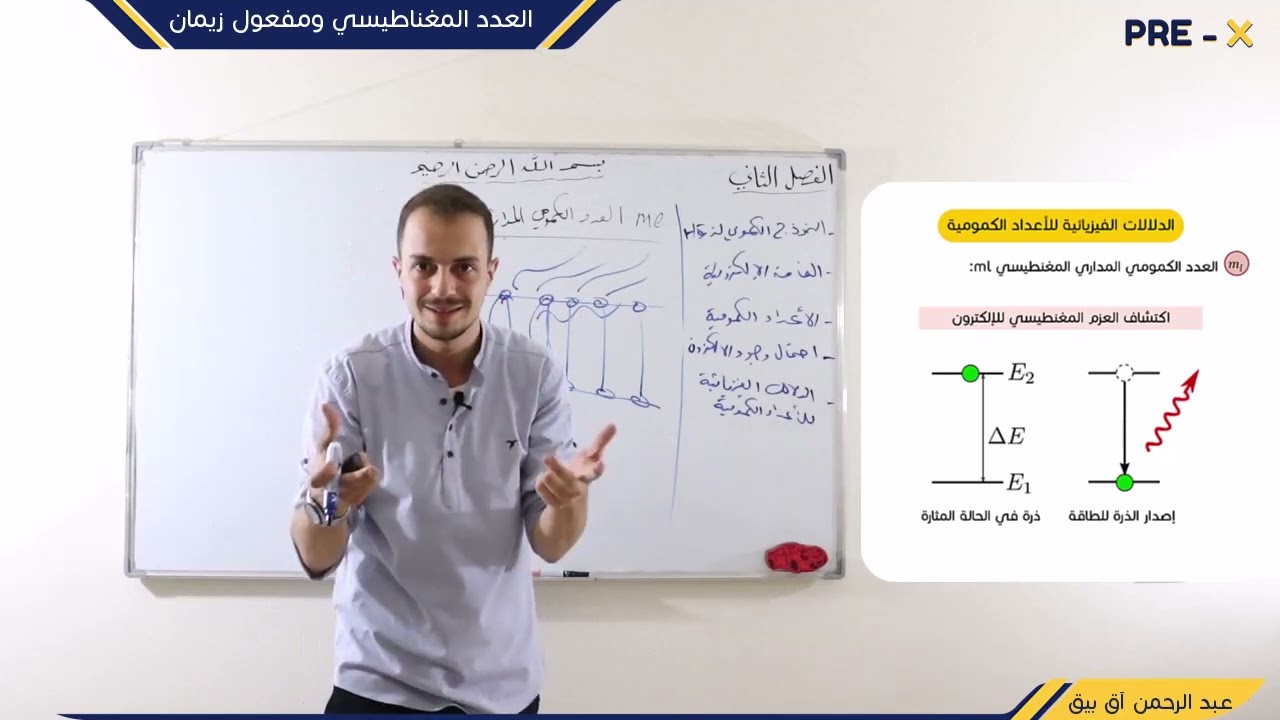 7) الفصل الثاني -العدد المغناطيسي ومفعول زيمان