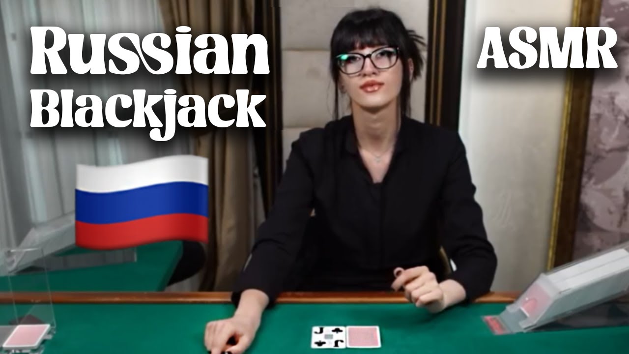 Unintentional ASMR | 🇷🇺 More Relaxing Russian Blackjack Dealers ♠️  (Soft Spoken)