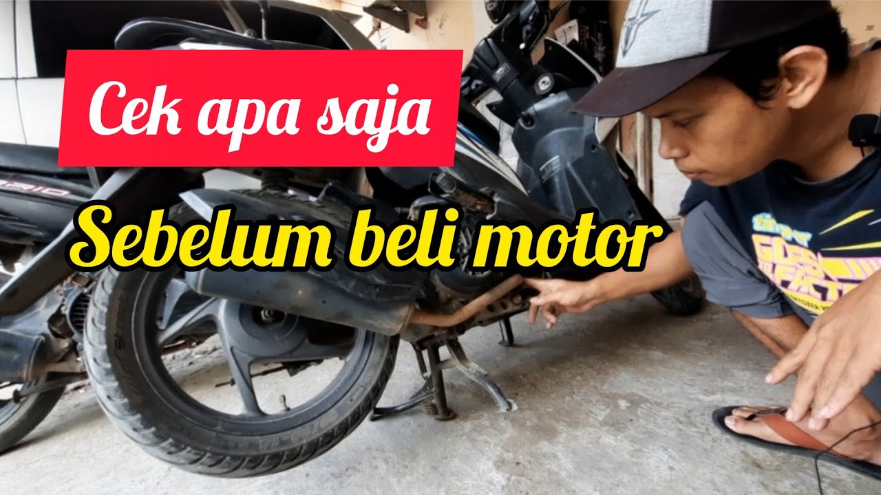 Tips Cara cek motor bekas /second sebelum membeli