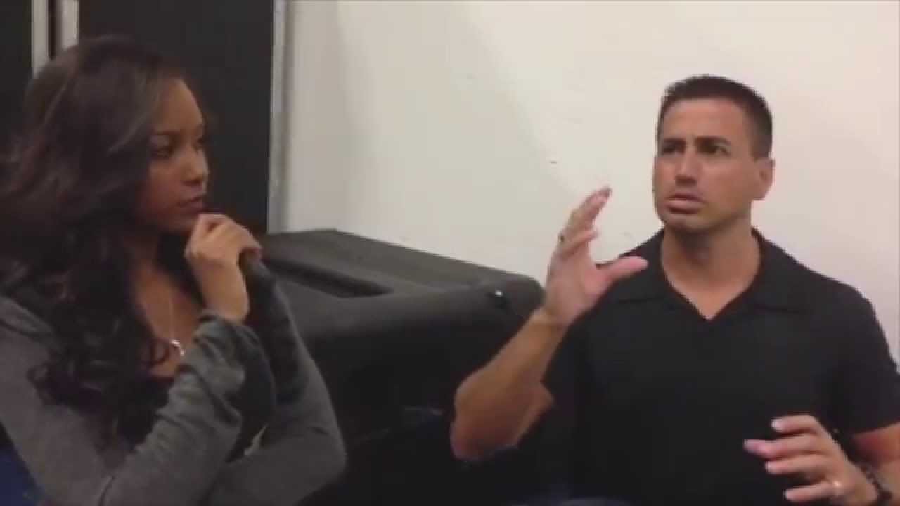 Eden practices her ring announcing skills - Video Blog: August 6, 2014