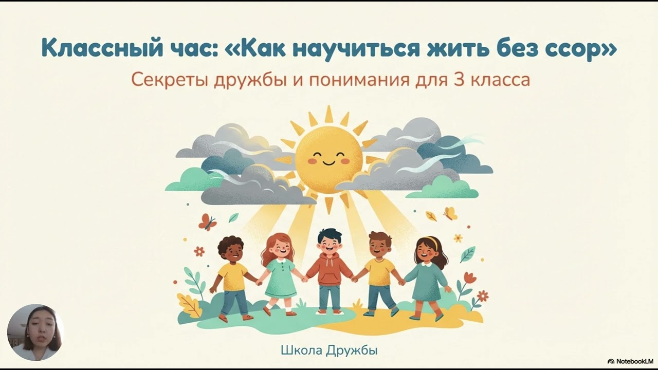 Классный час  «Как научиться жить без ссор»