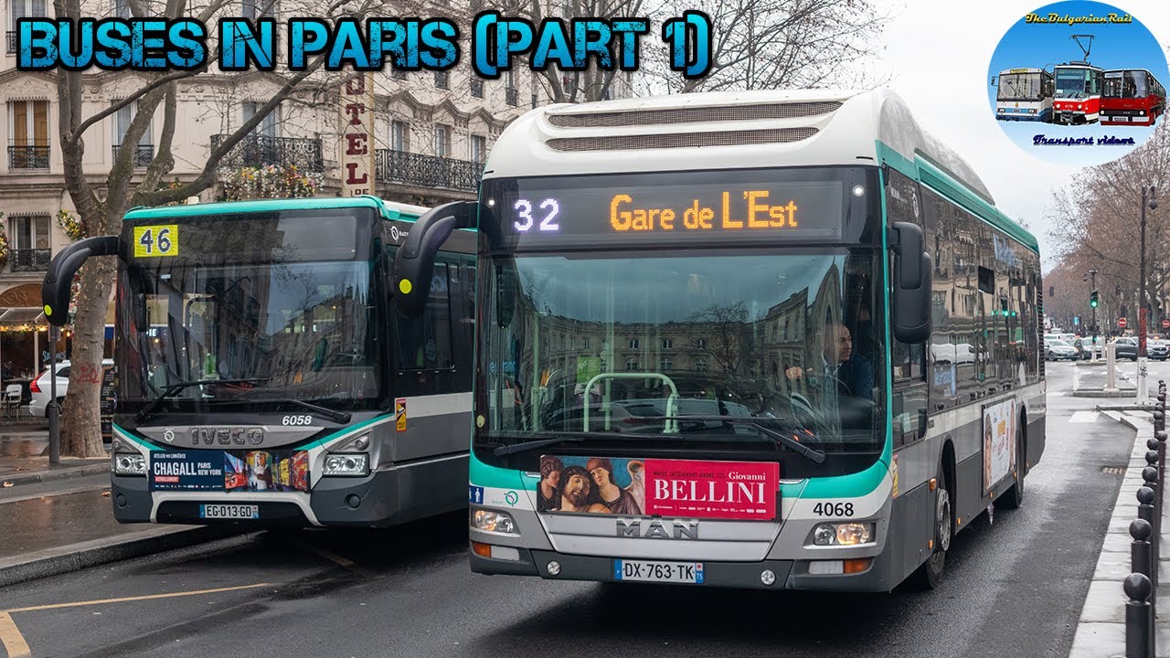Buses in Paris 🇫🇷 (Part 1)🚌