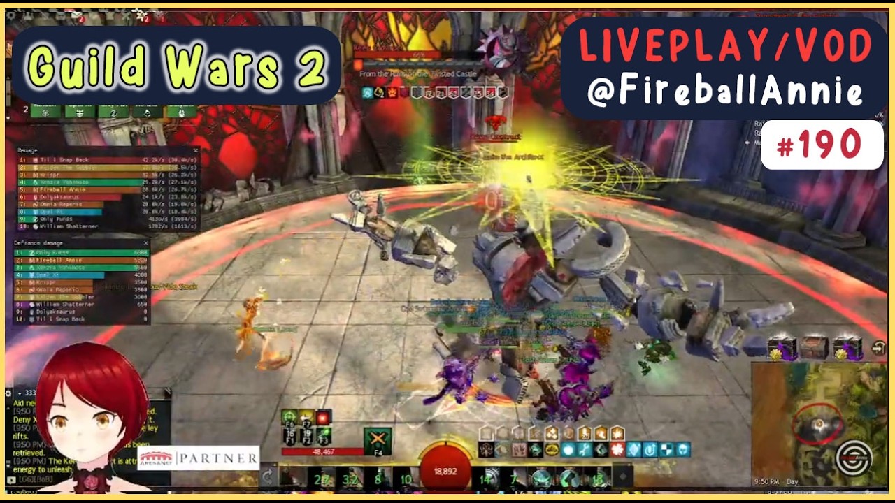 189✅ Guild Wars 2 fun raid things (You can do this too!!!)  YT/ Twitch 189 @fireballannie