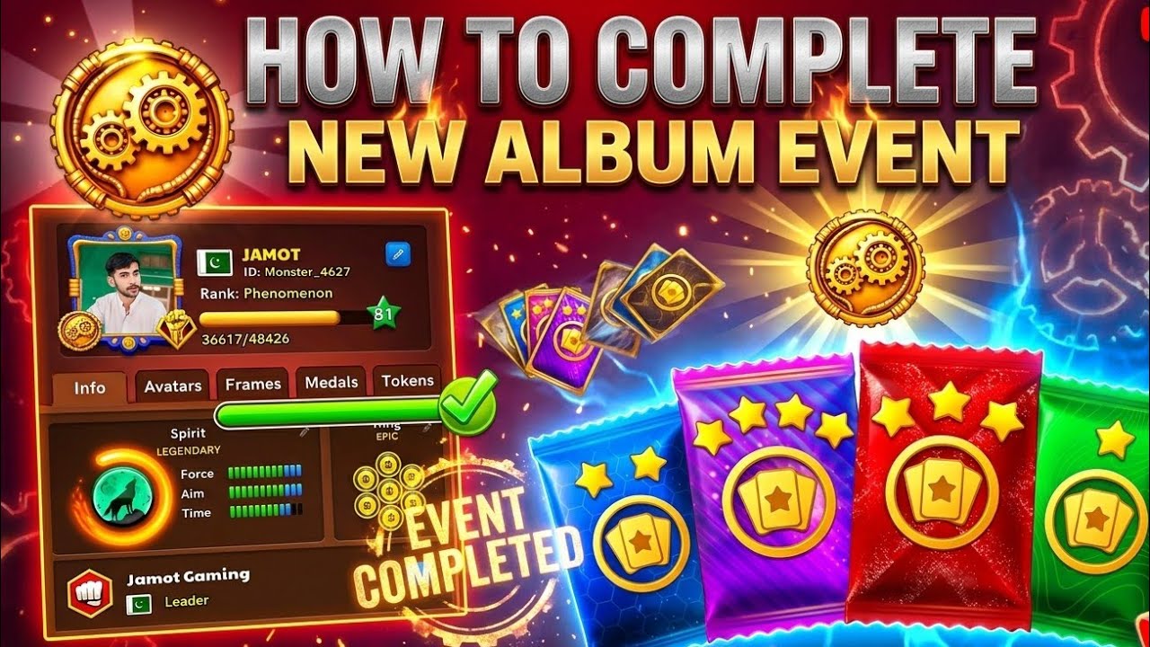 Carrom Pool New Album Updates | How to Max Albums | Jamot Gaming 