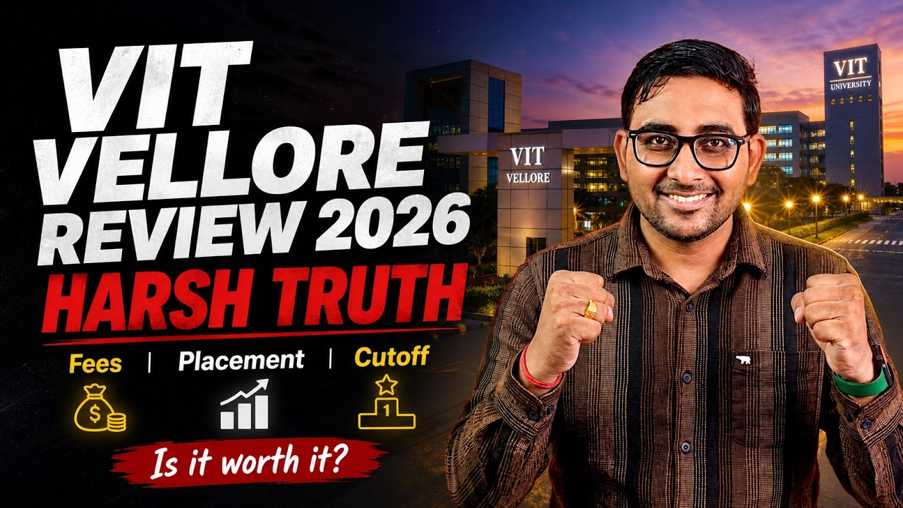 VIT Vellore Admission 2026 : Fees, Campus Tour, Placements, Cutoff | VITEEE 2026 RESULT | Jee Mains