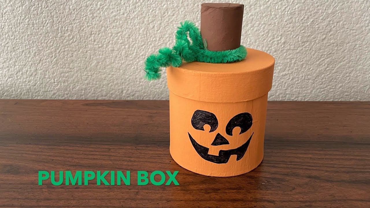 Pumpkin Box for Halloween