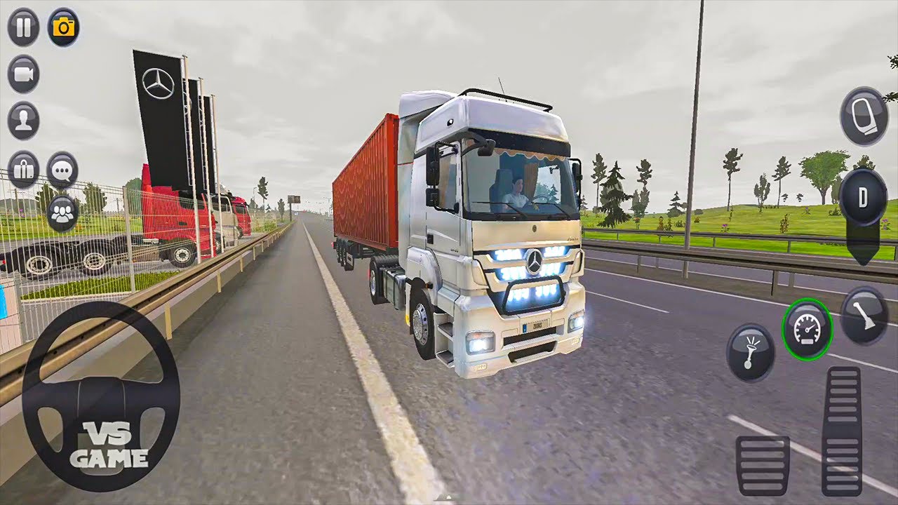 Mercedes Axor 1840 2015 Important Transport - Truck Simulator Ultimate NEW UPDATE - Gameplay