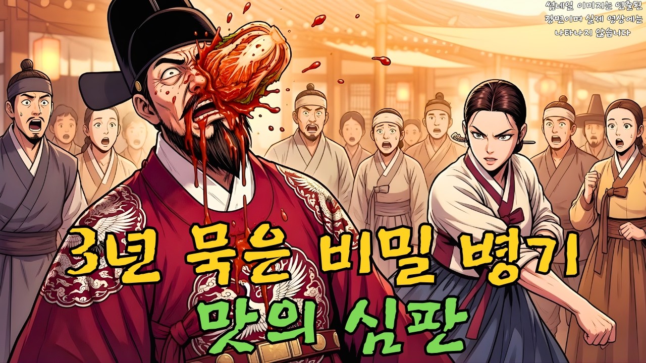 탐관오리의 뺨을 묵은지 한 포기로 시원하게 후려치는 고려 거상 여주인과 그 광경에 환호하는 장터 백성들| 야담·민담·전설·설화·옛날이야기