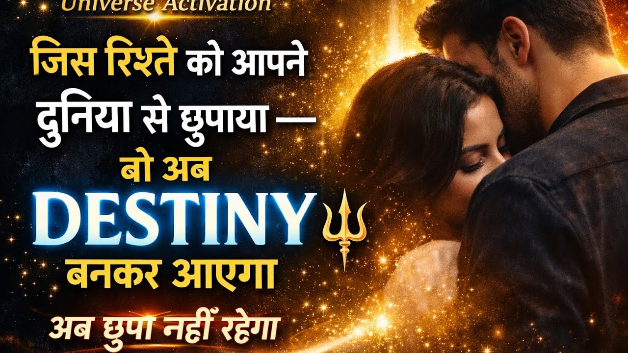 जिस रिश्ते को आपने दुनिया से छुपाया — वो अब Destiny बनकर आएगा🔱