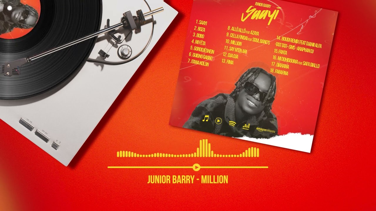 Junior Barry - million ( clip audio) Album saayi 