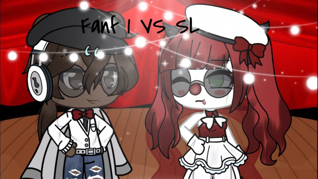 Fnaf 1 Vs SL (singing battle) //Gacha life//