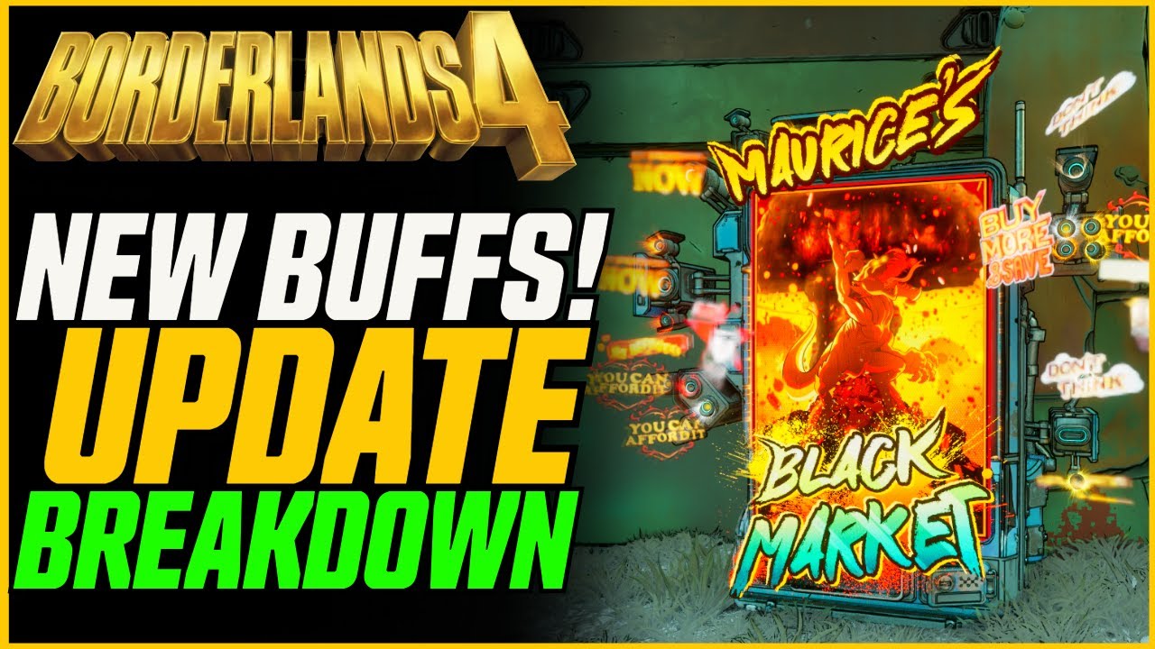 NEW Harlowe & Amon Buffs + Dedicated Drop Rate Buffs! // Borderlands 4 Update Breakdown!