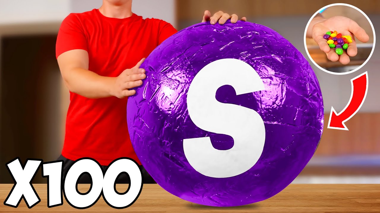 Гигантские драже Skittles | Как сделать самые большие в мире драже Skittles своими руками от VANZAI