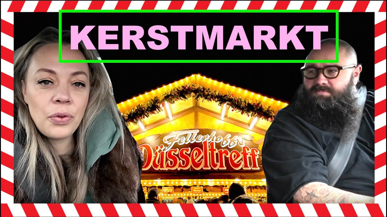 Je houdt ervan of niet... 🎄 KERSTMARKT DÜSSELDORF