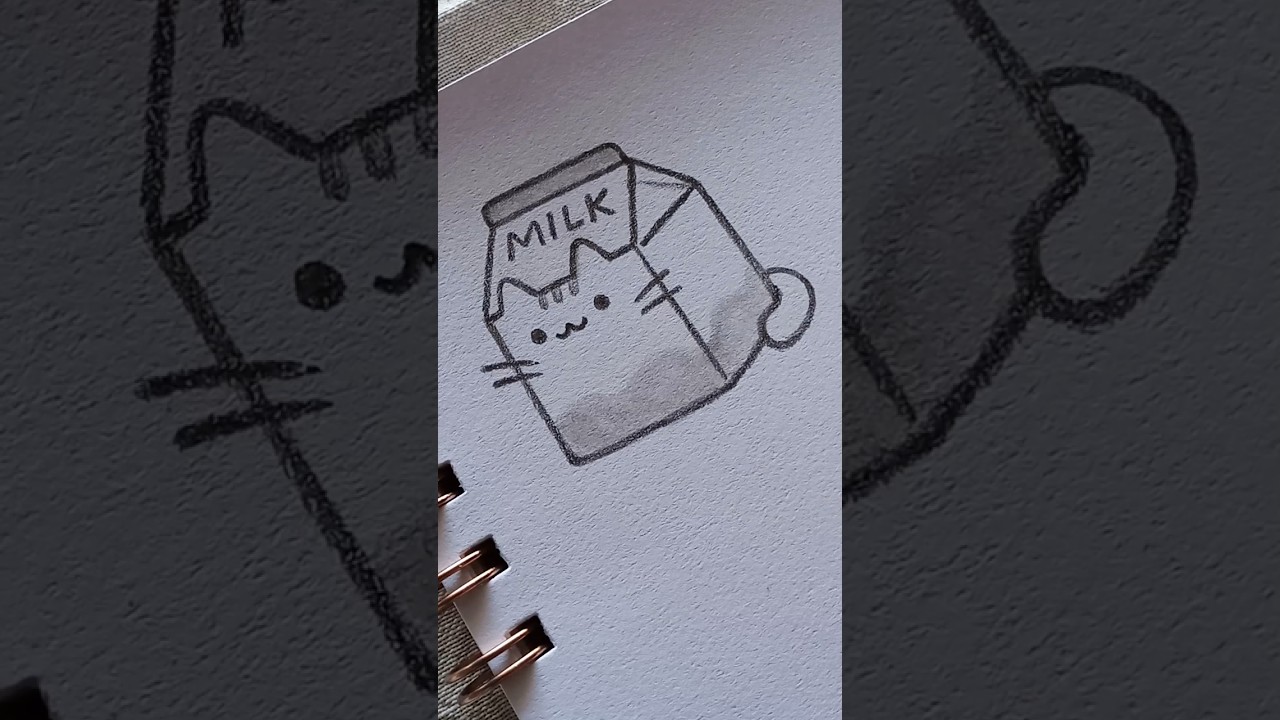 Cute Things to Draw When Bored ✍️ - Part 17 #drawing #cat #cutedrawing #art #sketch #easydrawing