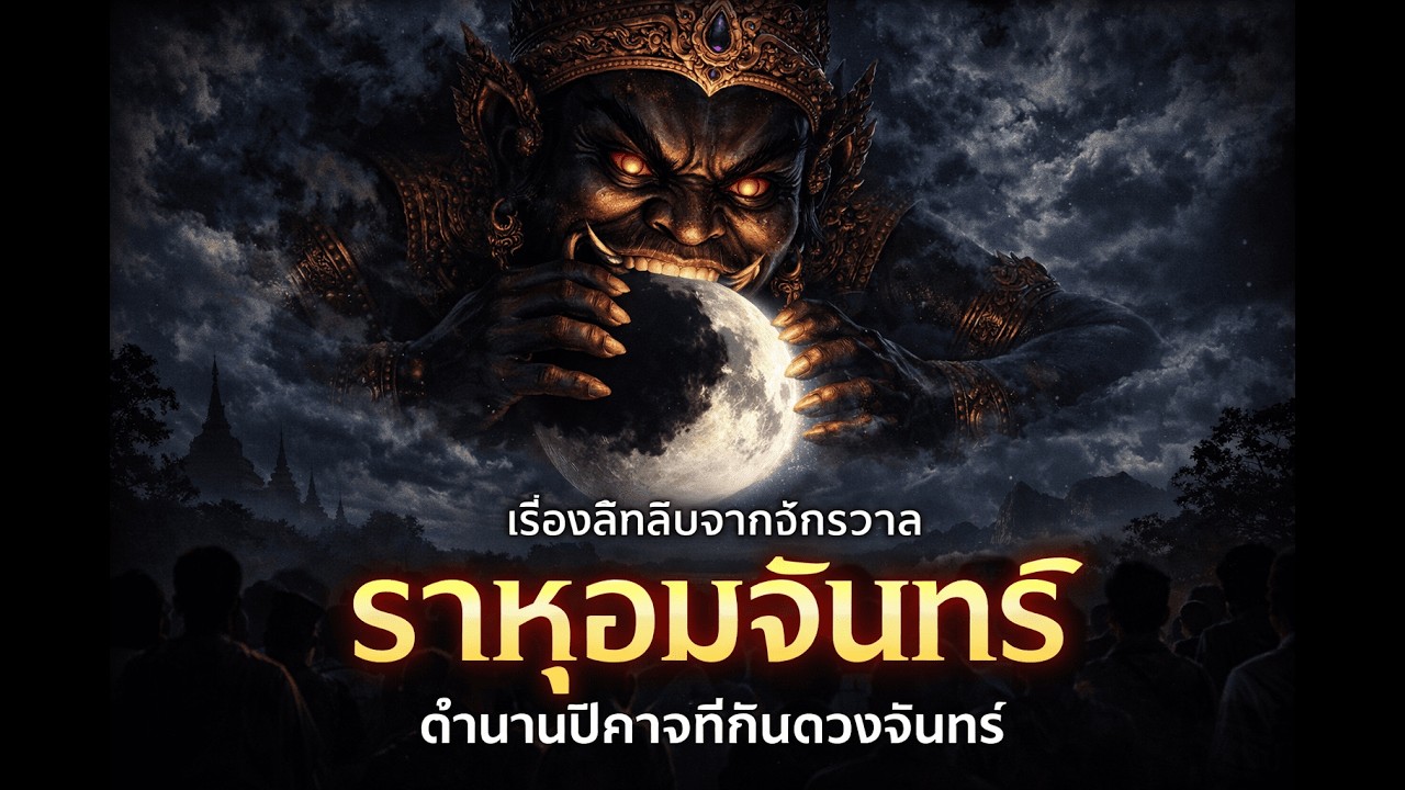 “ราหูอมจันทร์ – ตำนานปีศาจที่กินดวงจันทร์ | เรื่องลึกลับจากจักรวาล”