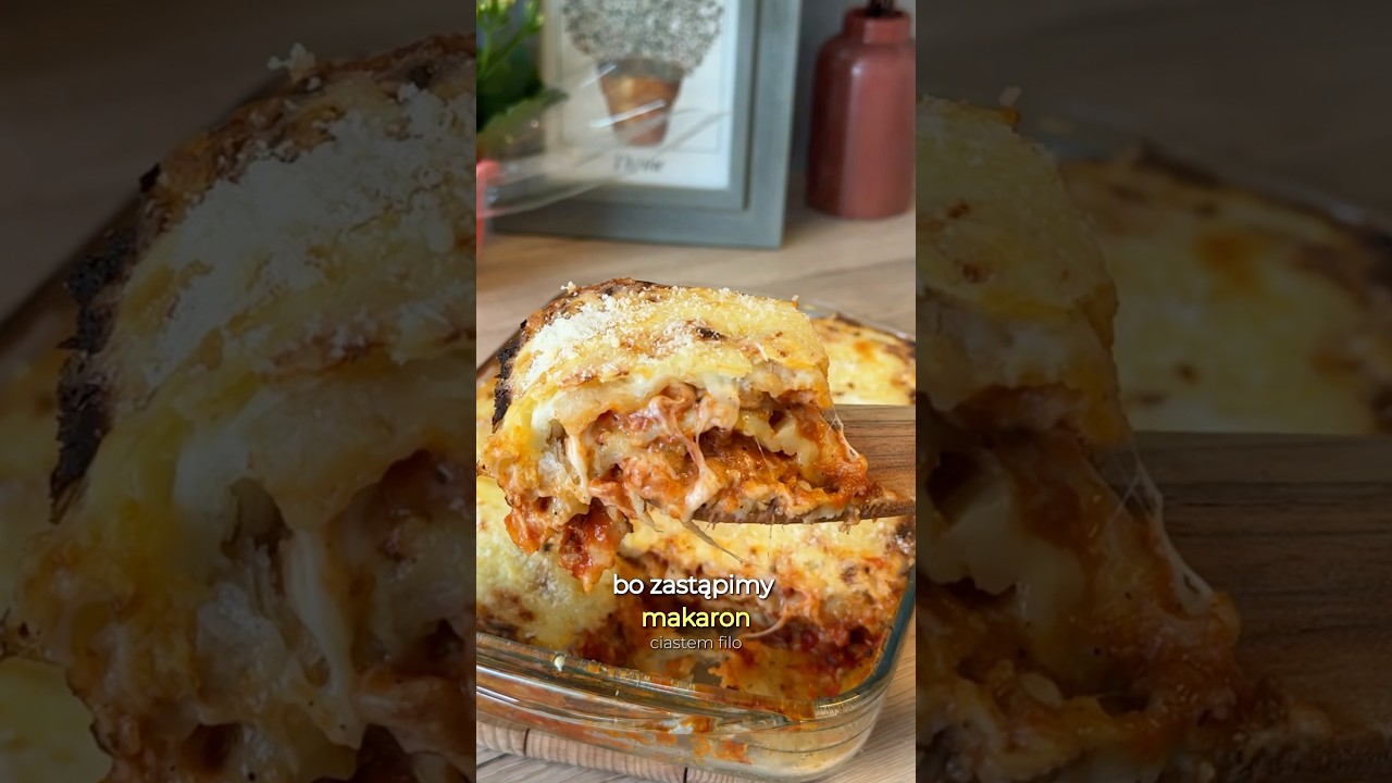 Lasagne z ciasta filo