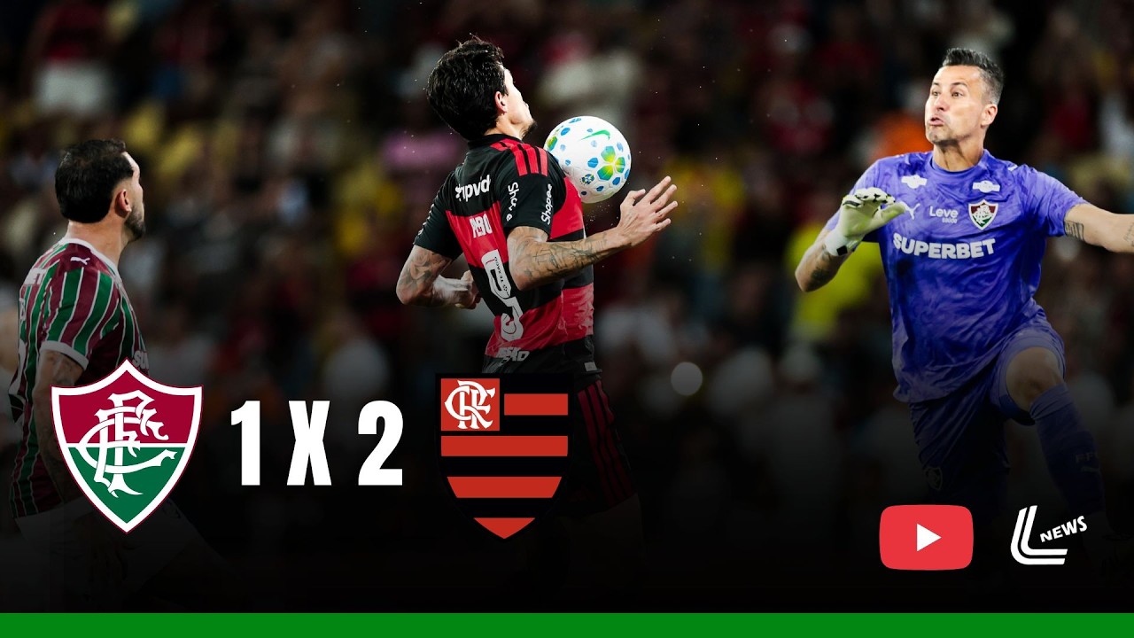 FLAMENGO 2 X 1 FLUMINENSE - VEJA COMO FOI A VIT&Oacute;RIA DO FLAMENGO COM SHOW DE PEDRO!