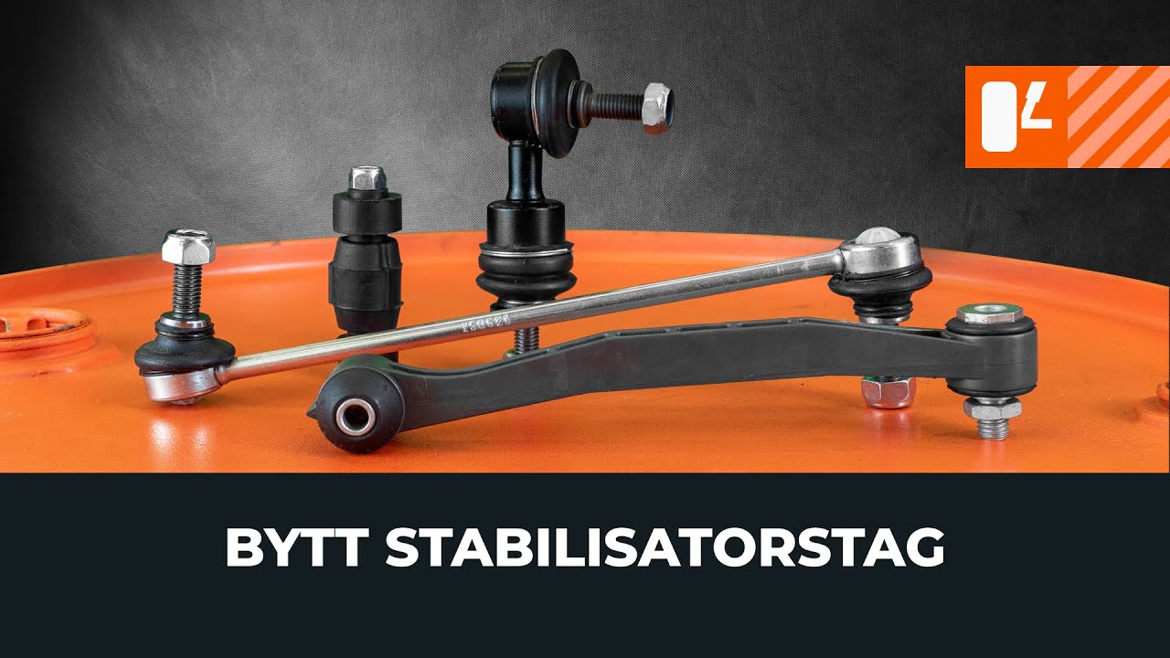 Slik bytter du stabilisatorstag på bilen [AUTODOC-VIDEOLEKSJONER]