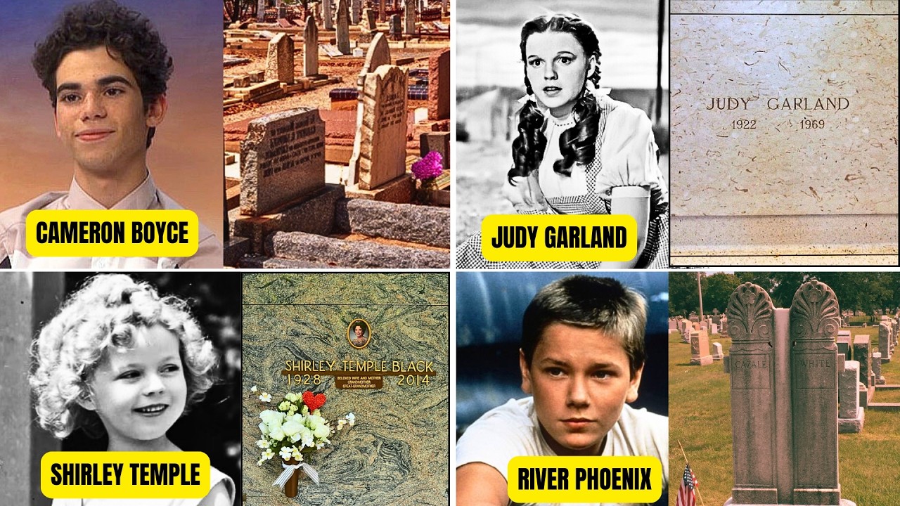 Graves of 17 American Child Stars | Died Too Soon...