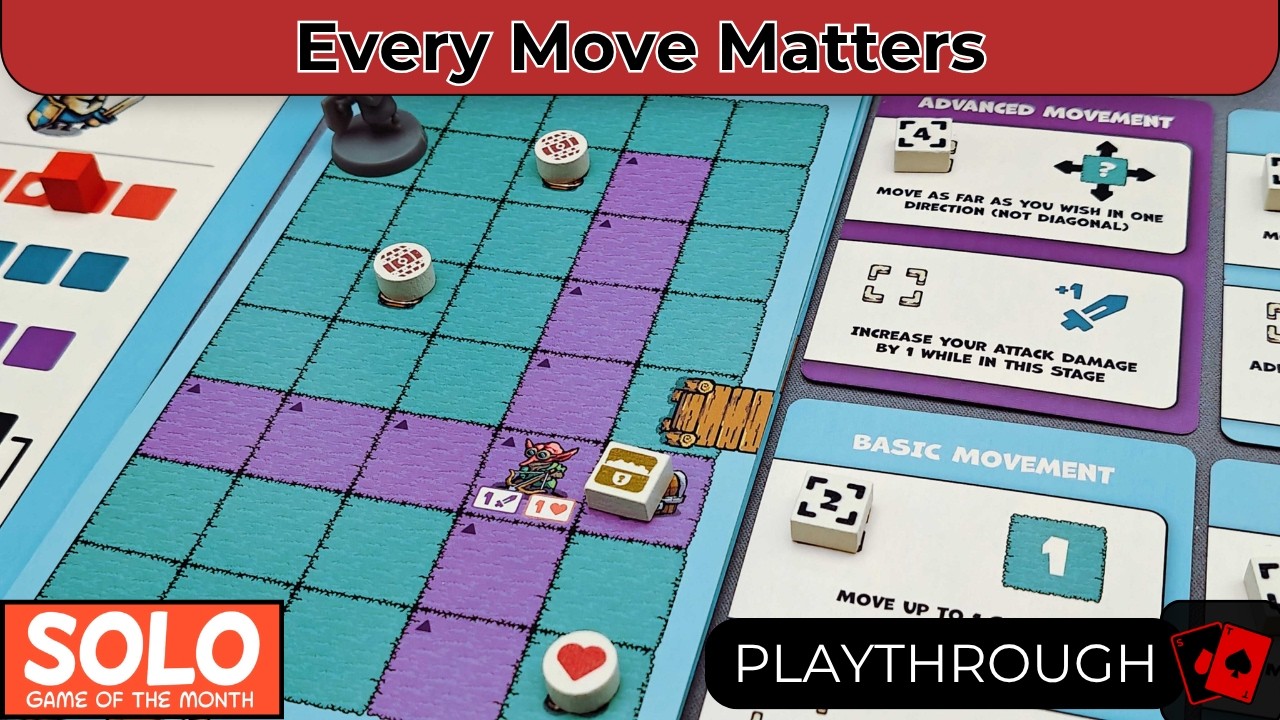 Knight Moves | Solo Playthrough - A Puzzly Movement Adventure