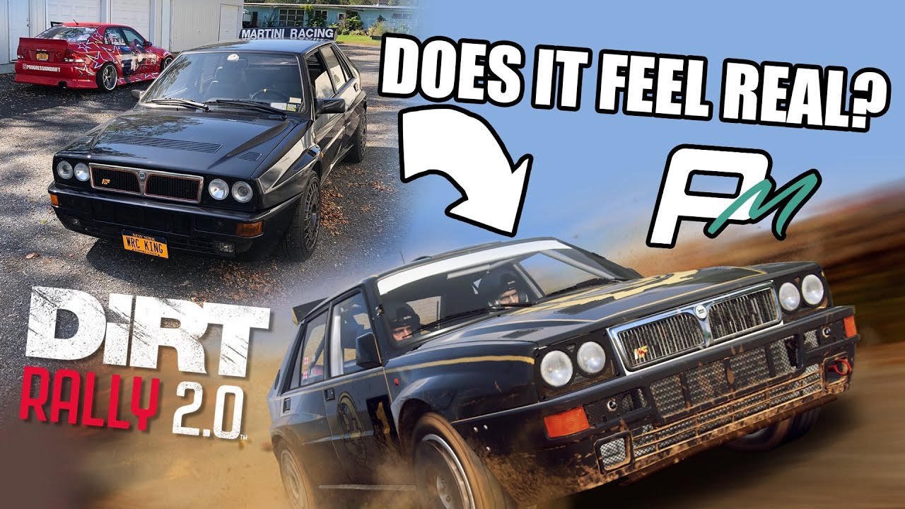 I can't drive my Lancia Delta in reality, so I'll rally it in virtual reality!