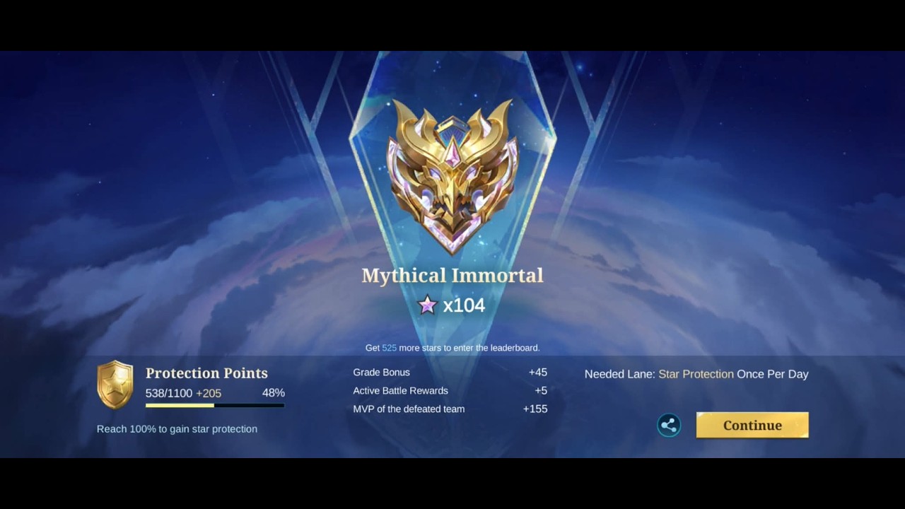 MYTHICAL IMMORTAL LOBBY || MOBILE LEGEND BANG BANG