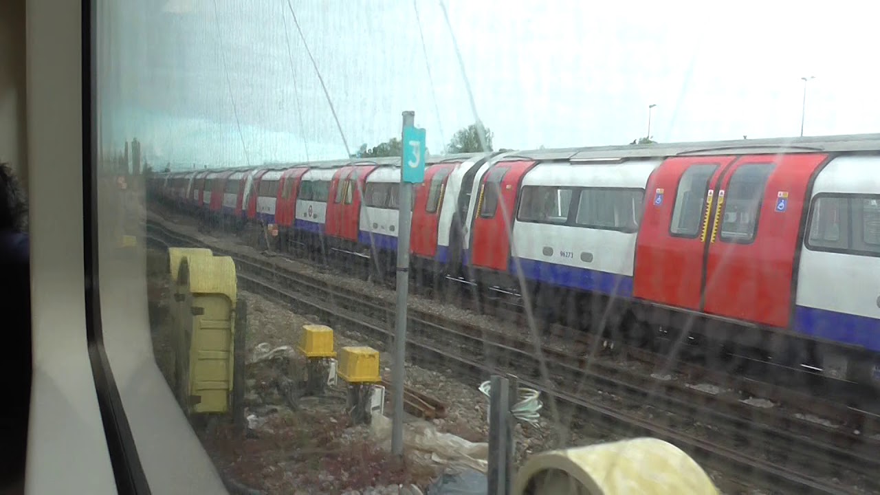 Metropolitan Line S8 Stock 21013 From Finchley Road to Harrow-on-the-Hill