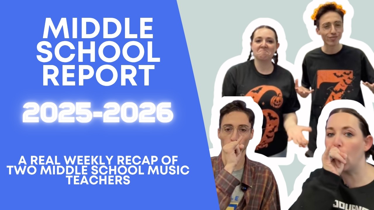 The Middle School Report 2025&ndash;2026 🎶 | ALL Episodes in One! | Music Teacher Life