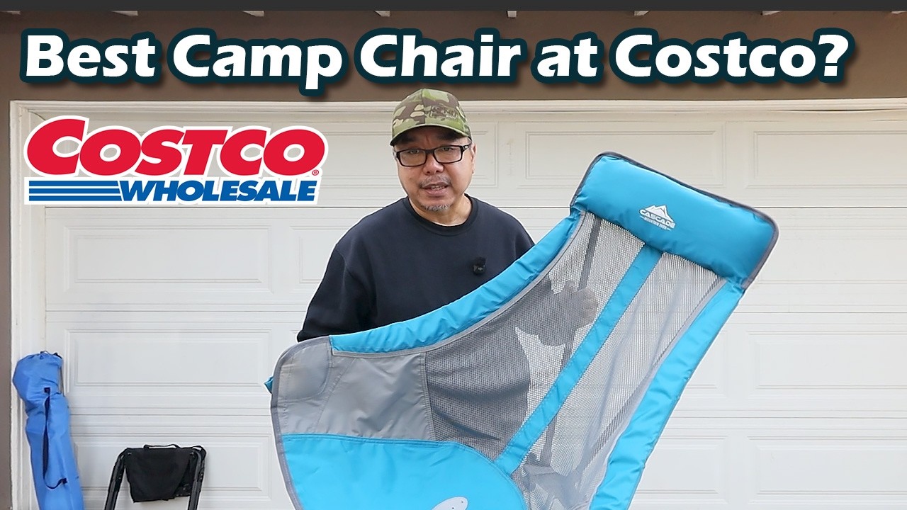 Cascade Mountain Tech Camping Chair Available at Costco!