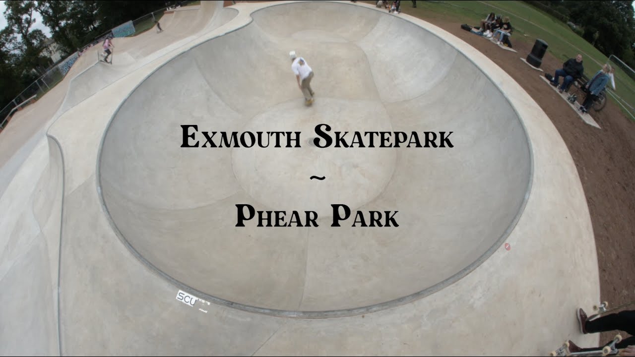 Exmouth's NEW Skatepark (Phear Park)