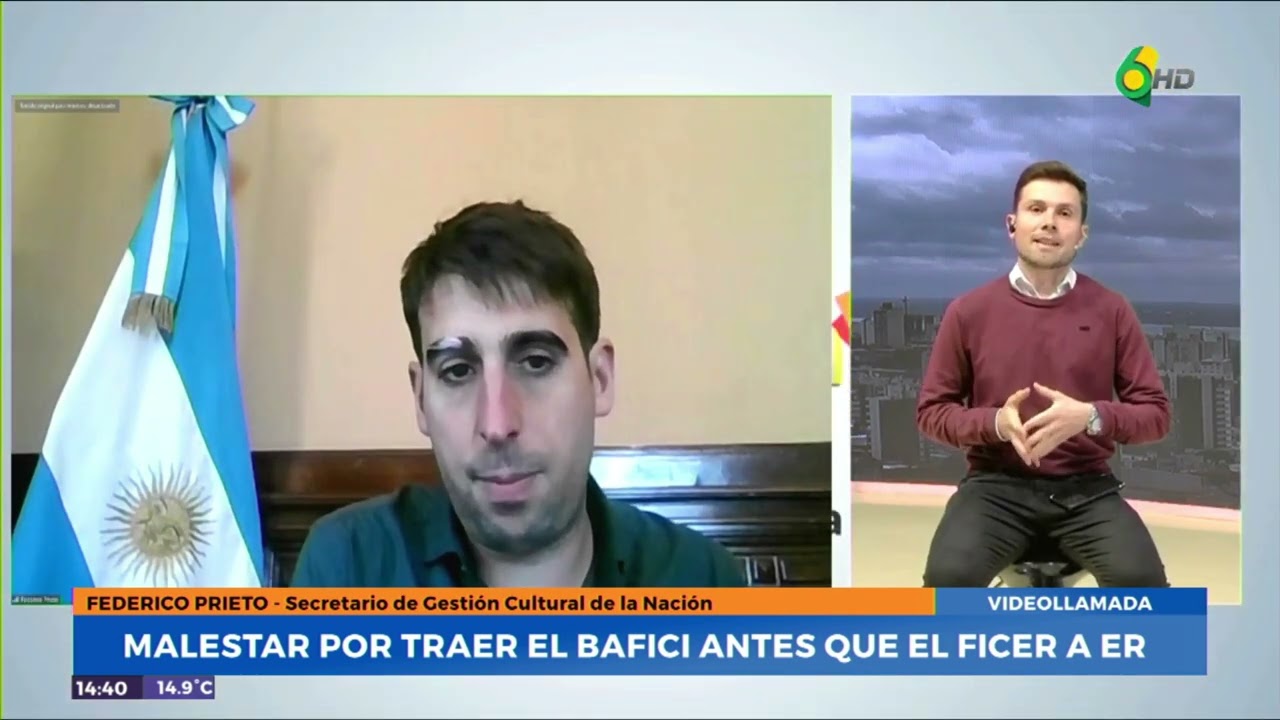 Federico Prieto - MALESTAR POR TRAER EL BAFICI ANTES QUE EL FICER A ER - SM6