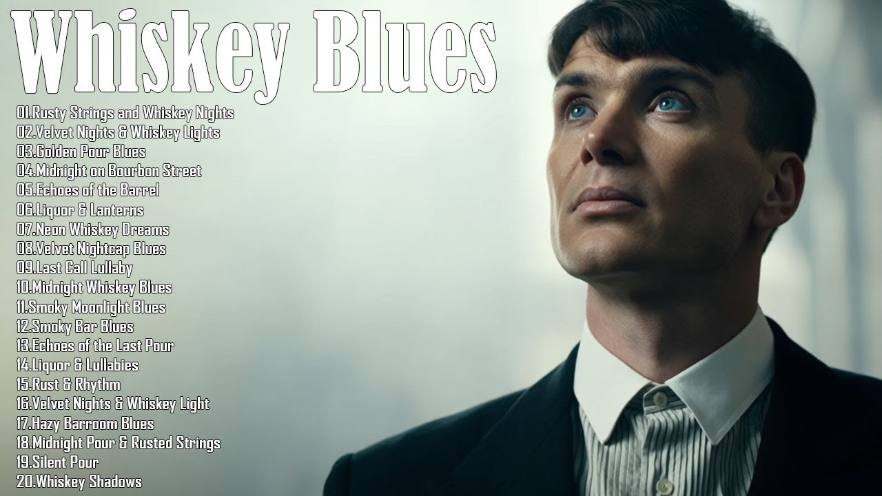 Smooth Whiskey Blues Music - The Electric Blues Music Flows With Emotion - Top Blues Hits
