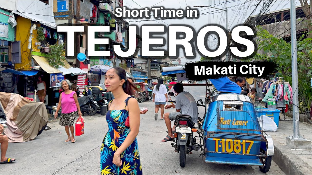 Quick Visit in Tejeros Makati City Philippines [4K HDR]