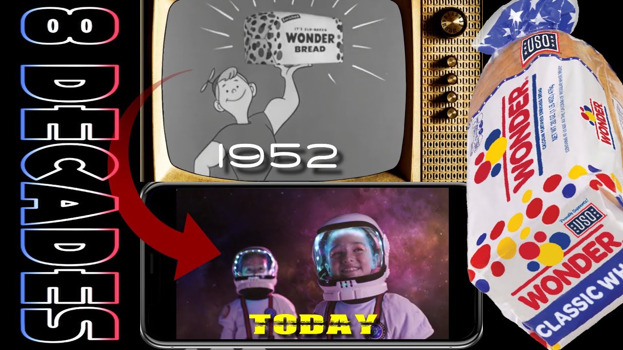 8 Wonder Bread Commercials From 8 Different Decades (1952-Present)